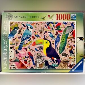 Ravensburger Matt Sewell's Amazing Birds 1000-piece jigsaw puzzle NEW & SEALED